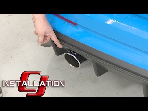 Focus RS Borla Cat-Back Exhaust System S-Type 3" Stainless Steel 2016-2018 Installation