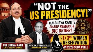 "Not a US Presidential Race!": CJI Surya Kant Slams Chaotic 2026 SCBA Election Hearing