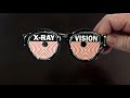 Vintage X RAY Glasses