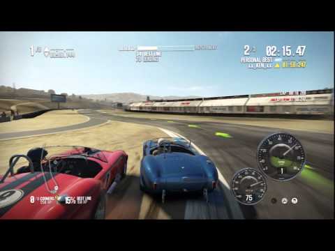 Need For Speed Shift2 Unleashed Mazda Raceway Laguna Seca USA SHELBY COBLA 427 NFS 5'41'170