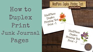 Printing Tricks: How to Easily Print Duplex in Landscape Format on Any Printer