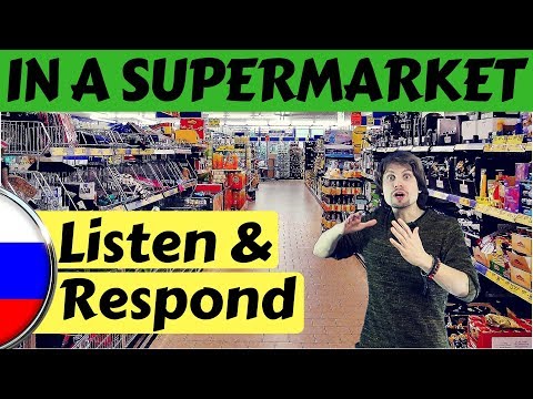 TPRS Russian Lesson | Shopping Vocabulary | Slow Spoken Practice (Intermediate+)