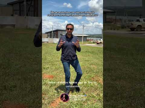 Ágio de um lote plano com vista no Condominio Portal do Prata no Lago Corumbá 4 em Abadiânia/GO
