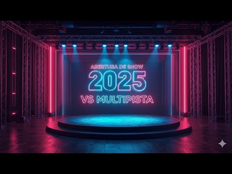 ABERTURA DE SHOW DE FORRO PISEIRO 2025 VS MULTIPISTA E PLAYBACK
