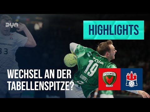 Highlights: Füchse Berlin - HSV Hamburg | DAIKIN HBL | Dyn Handball