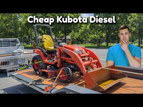 I Bought a Kubota Diesel Tractor Sight Unseen at the Auction