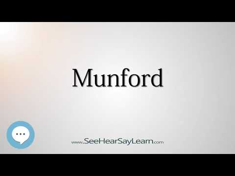 Munford (How to Pronounce Cities of the World)💬⭐🌍✅