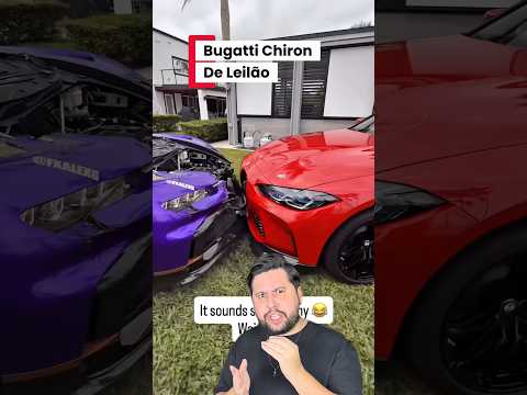 A BUGATTI NÃO QUER VENDER AS PEÇAS PRA CHIRON DE LEILÃO 😰