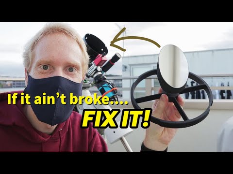 I turned my BUDGET Astrograph into a PREMIUM Scope! 😎 With CNC Mirror Mask and Spider!