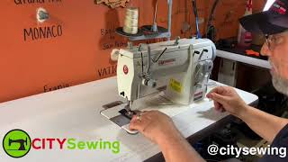 How to thread a singer 20-U zig zag!