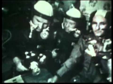 Docking of Apollo-Soyuz & First Handshake