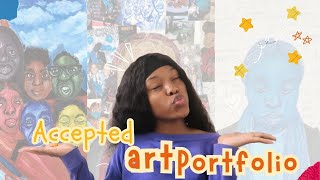 RISD ACCEPTED art + architecture college portfolio