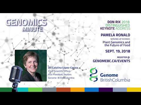 Genomics Minute- Announcement of the  2018 Don Rix Distinguished Keynote Speaker