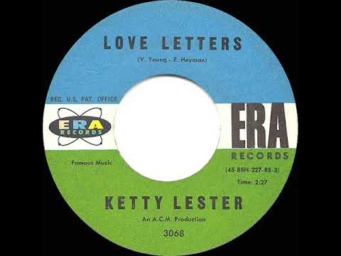 1962 HITS ARCHIVE: Love Letters - Ketty Lester