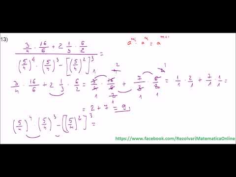 Grade 6 - Test - Operations with positive rational numbers - model 1 - part 5