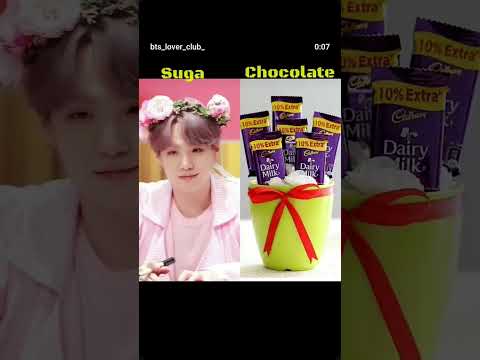 BTS member chocolate😍💜 #explore #bts #jk #rm #jimin #v #jin #suga #jhope #viralvideo #trendingshorts