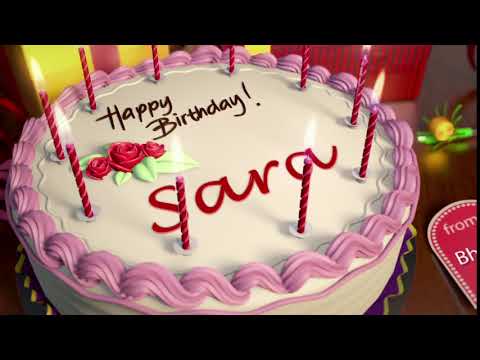 Happy Birthday Sara