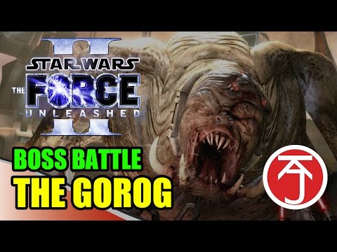 Star Wars: The Force Unleashed II - BOSS BATTLE: STARKILLER VS THE GOROG