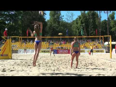 02 Beach Volleyball Satellite 2015 Belarus Sulima-Udovenko and Skjong-Ulveseth
