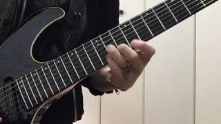 Impellitteri - Hungry Days (Guitar solo cover)