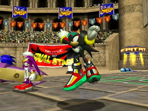 Sonic Riders™ PC - (60 FPS) - Sand Ruins (Shadow + Darkness)