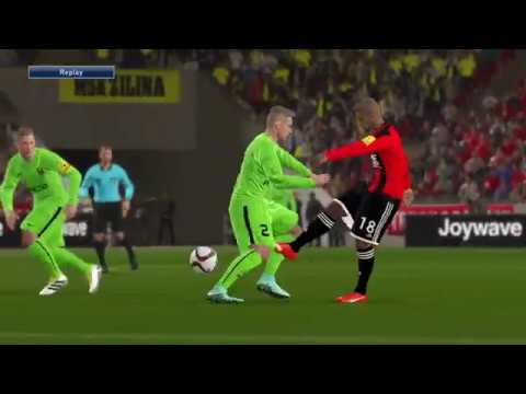 Pro Evolution Soccer-Fortuna Liga FC Spartak Trnava-MŠK Žilina ps4 gameplay