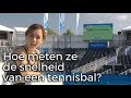 Hoe meten ze de snelheid van een tennisbal? | Vragen van kinderen | Het Klokhuis