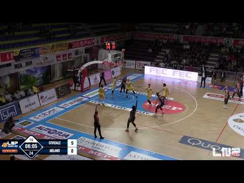 UEB Gesteco Cividale - Urania Milano 89-62 | Girone blu serie A2 LNP 2022/2023