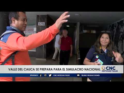 🏛️ Valle del Cauca se prepara para el Simulacro Nacional de Emergencias 2025.