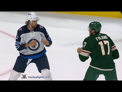 Brenden Dillon vs Marcus Foligno Oct 19, 2021