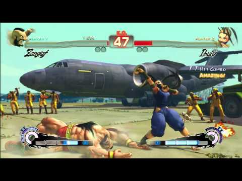 GxC Damascus(Ibuki) vs Aquasilk (Zangief) FT3 SSFIVAE v2012