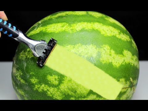 EVDE YAPABİLECEĞİNİZ 9 EN HAVALI İPUCU ( Simple Watermelon Hacks )🍉