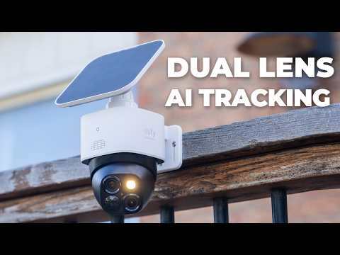 The BEST Solar Camera Out There? eufy SoloCam S340 Dual-Lens Security Camera