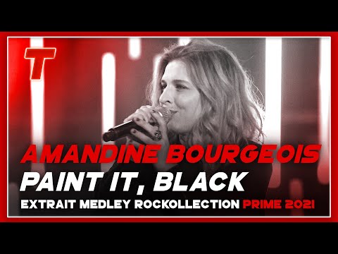 Amandine Bourgeois "Paint It, Black'" (Extrait Medley Rockollection surprise Laurent Voulzy) (2021)