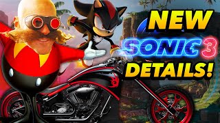 Shadow's Motorcycle & FAT EGGMAN confirmed for Sonic Movie 3!