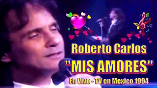 ROBERTO CARLOS - MIS AMORES &quot;En Vivo Auditório KCBS-TV Los Angeles 1994&quot; - 4k