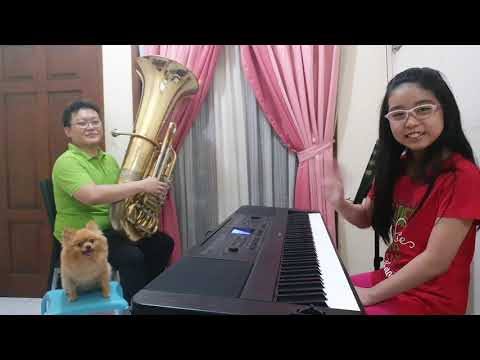We Wish You a Merry Christmas (Piano and Tuba) - Alethea & Erwin