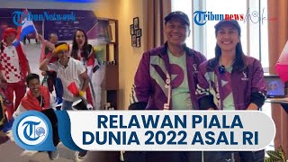 Suka Duka Wahyu dan Diana Jadi Relawan Piala Dunia 2022 Asal Indonesia: Senang Bertemu Banyak Orang