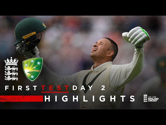 Khawaja Hits Unbeaten Century | Highlights – England v Australia Day 2 | LV= Insurance Test 2023