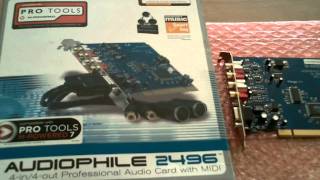 Video thumbnail for M-Audio Audiophile 2496 by RAYGproductions