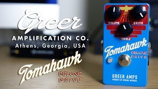 Video thumbnail for TOMAHAWK DELUXE DRIVE | GREER AMPS | HARRY HOLDEN | HARRY AND A GUITAR by Greer Amps