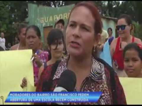 Manifestação por escola no bairro São Francisco, em Porto Velho - RO - Gente de Opinião