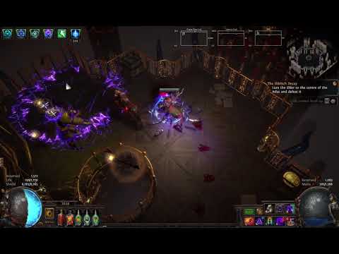 [Path of Exile 3.7 - Legion] Soulrend/Bane Trickster vs Elder Guardian:The Purifier