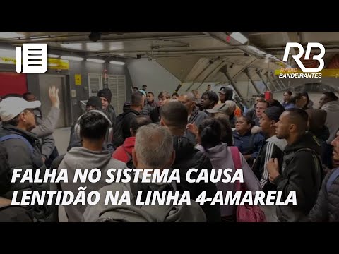 Falha no sistema afeta Linha 4-Amarela do Metrô em SP | O Pulo do Gato