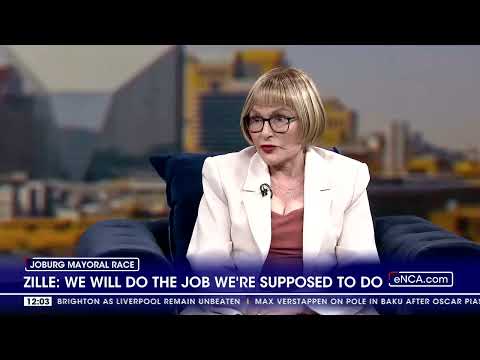 We will do the job we're supposed to do Zille
