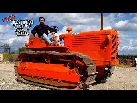 TRATTORI STORICI FIAT: Un Cingolato con VOLANTE?