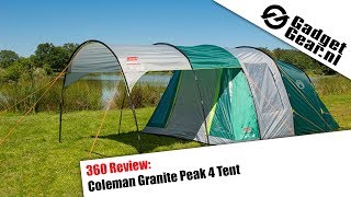 360-Graden Review: Coleman Granite Peak 4 Tent