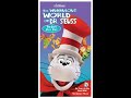 Opening To The Wubbulous World Of Dr Seuss The Cat S Play Pals VHS 2005