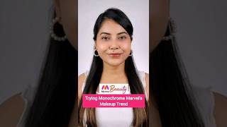 Download lagu Viral Monochrome Makeup Tutorial | Everyday Full Face Makeup Look | Myntra #shorts mp3