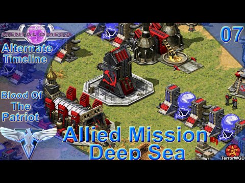 Mental Omega 3.3.4│Red Alert 2 Remake│Allied Mission 7│Deep Sea